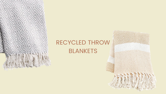 From Recycled Clothing to Throw Blankets