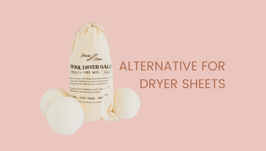 Wool Dryer Balls, an Alternative to Disposable Dryer Sheets