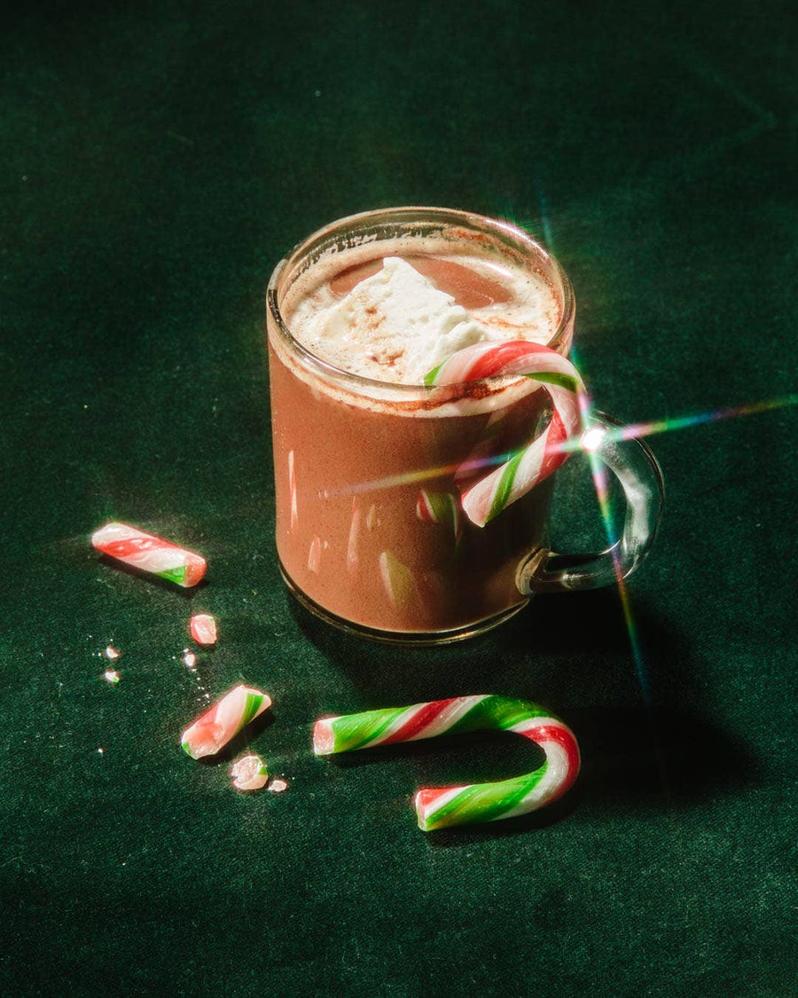 Candy Cane Hot Chocolate