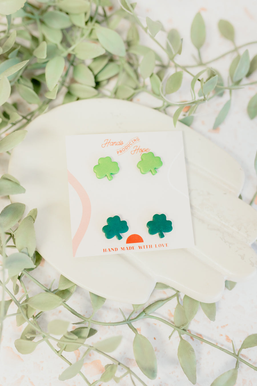 Shamrock Stud Set