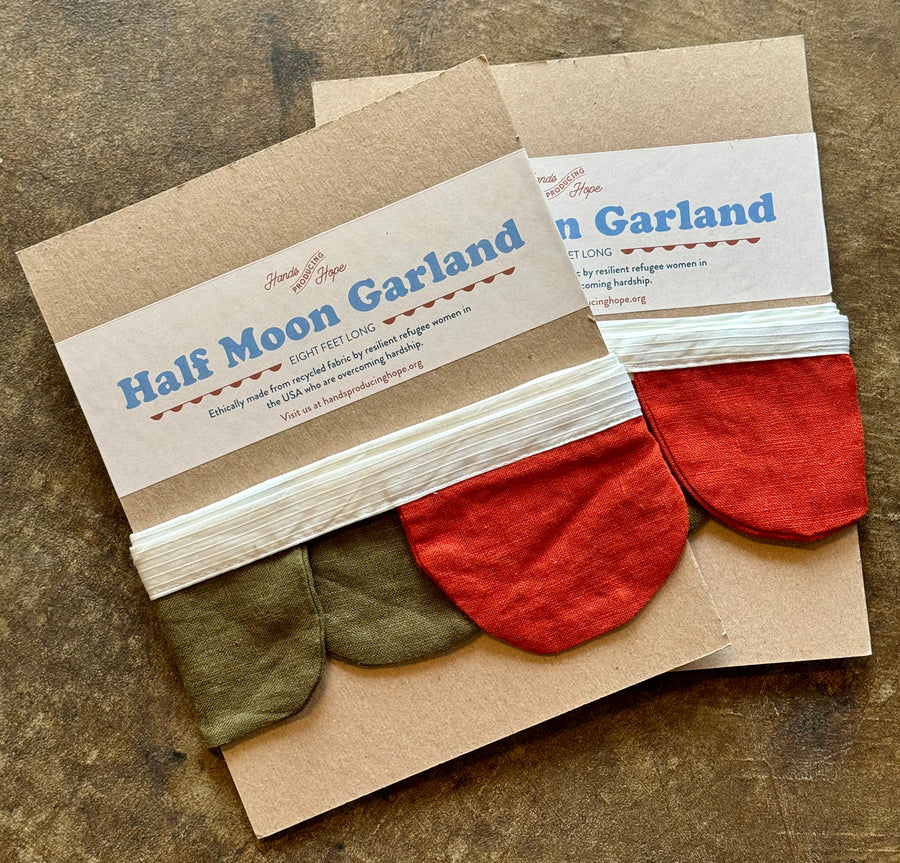 Holiday Half Moon Garland