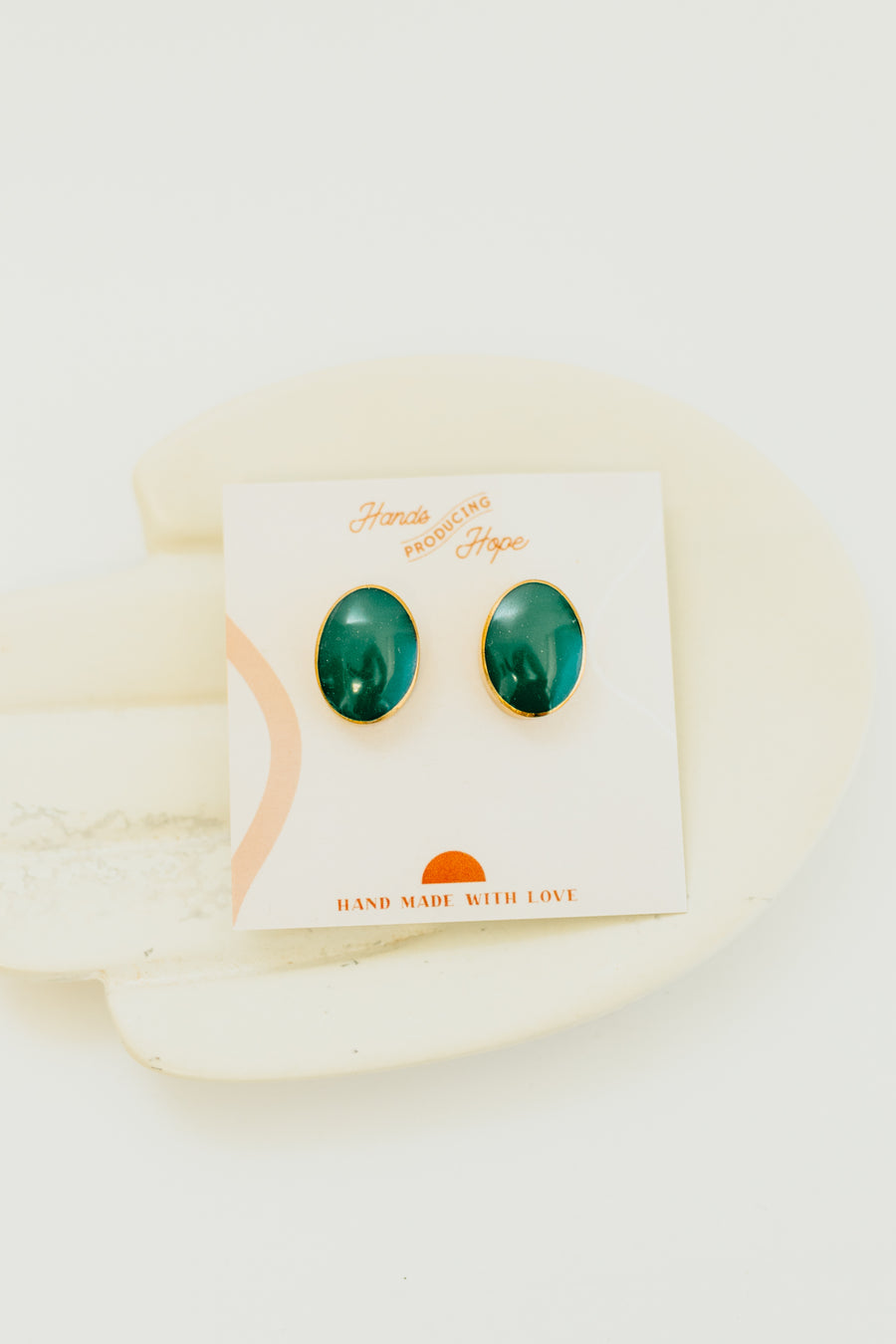 Rwandan Agate Earrings