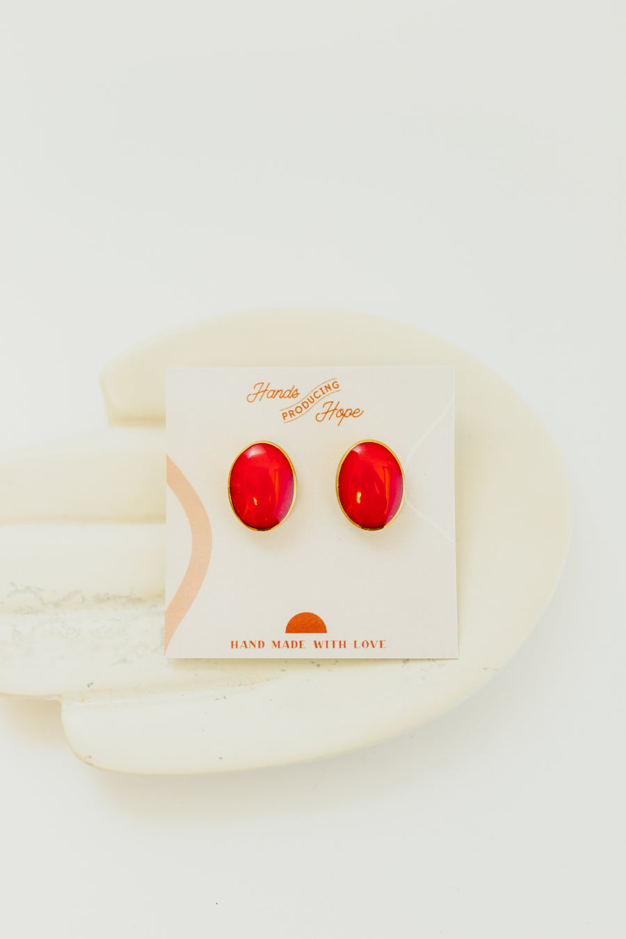 Rwandan Agate Earrings