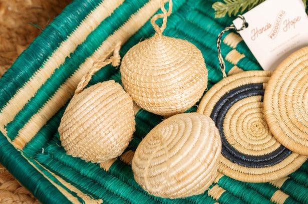 Rwanda Ball Ornament