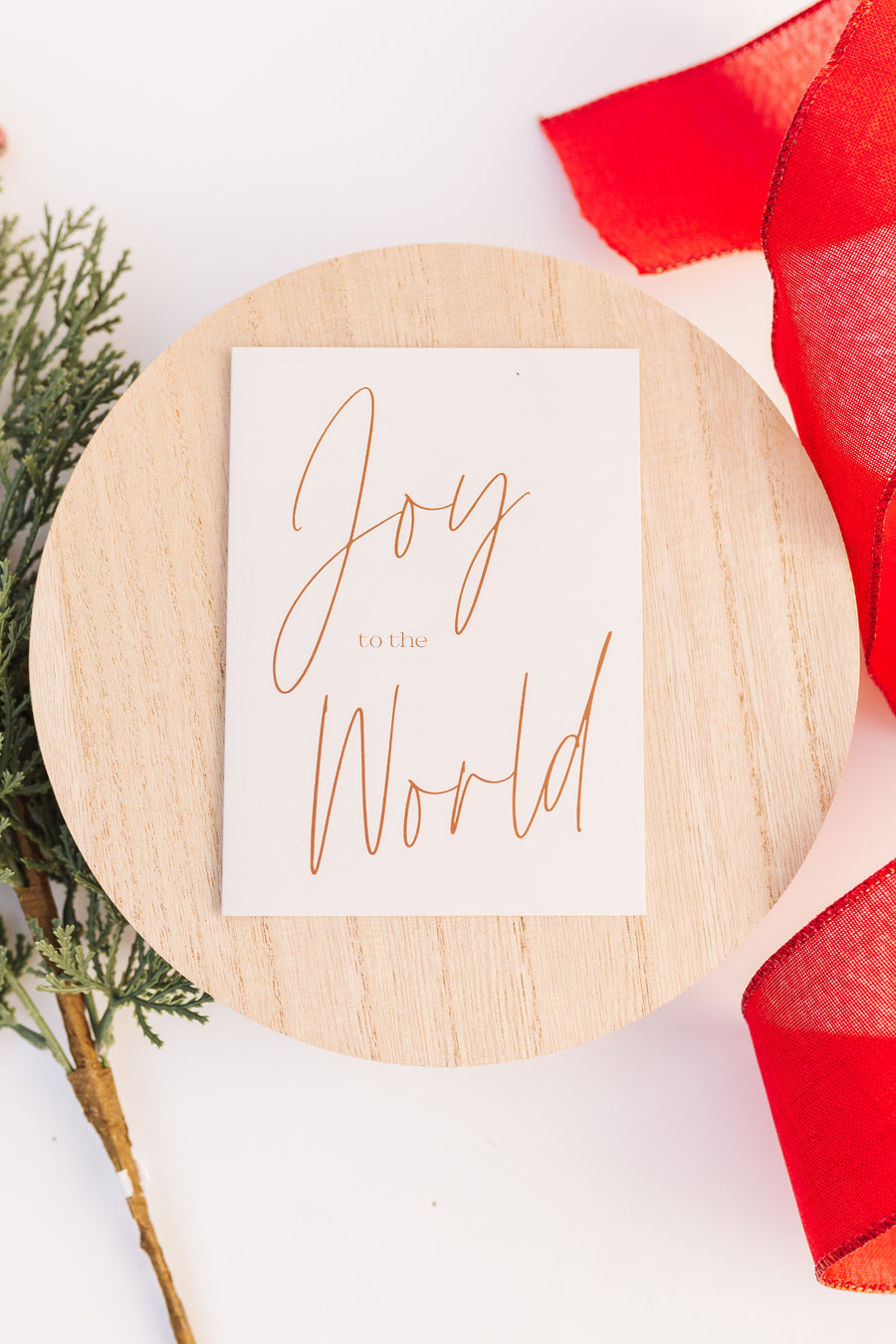 Joy to the World Card