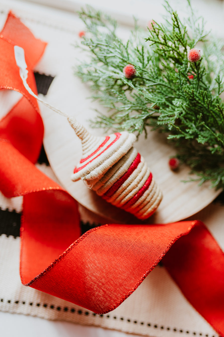 Peace Basket Ornament